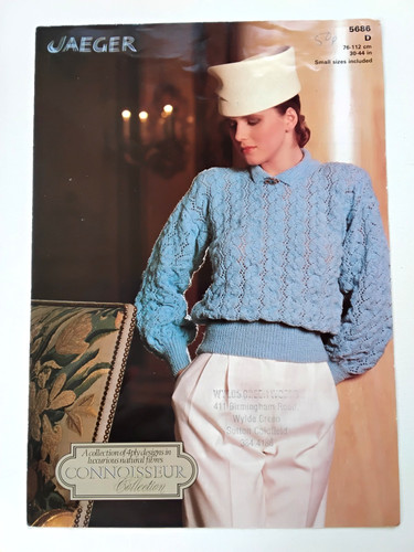 Jaeger knitting pattern 5686 - jaeger,
