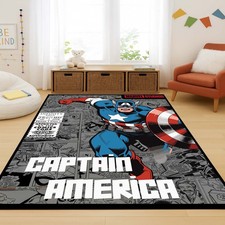 Captain America Hero Rug