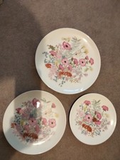 3 x Wedgwood Meadow Sweet