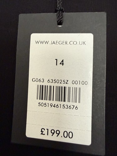 Jaegar black dress size - jaegar,