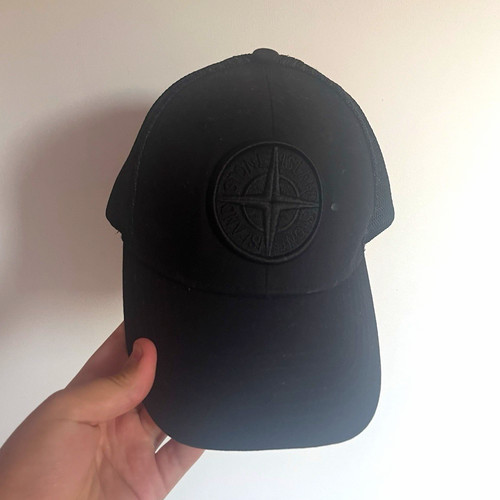 Stone island black mesh - stone,