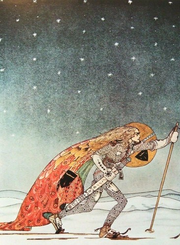 Kay nielsen vintage - nielsen, mounted