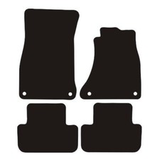 Fits Audi A4 B8 2008-2015 Car Mats Tailored Carpet Black 4pcs Floor Mat Set