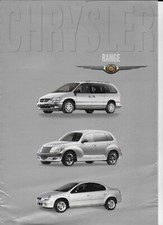 CHRYSLER range UK brochure -