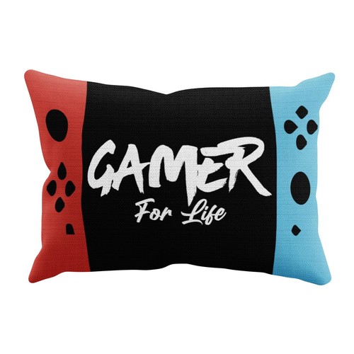 Gamer for life - life, cushion