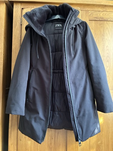 Zara winter parka coat - zara,