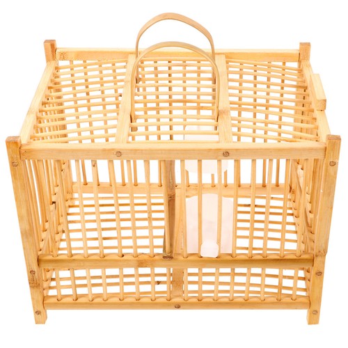Bird keeping cage - cage, bamboo