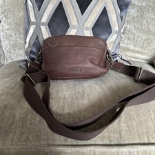 Fat Face Brown Leather