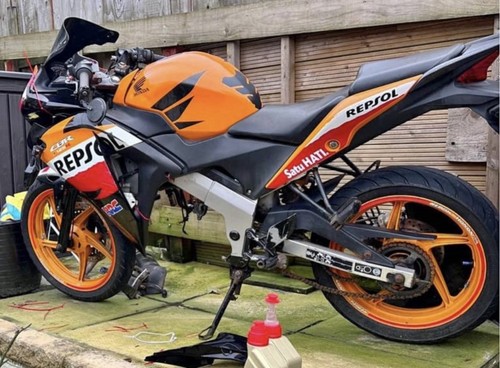 Cbr 125 2013 full fairing - full, set.