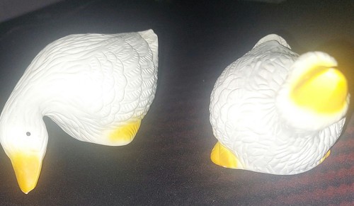 Vintage ceramic goose - vintage,
