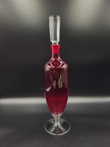Mid century ruby - ruby, glass