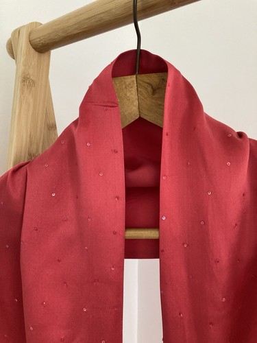 Pure silk wrap - shawl, scarf