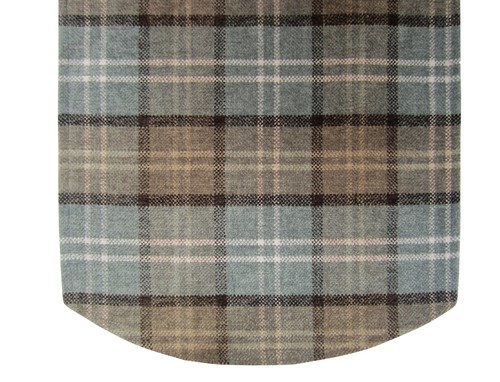 Checked soft chenille - checked,