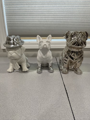 Bulldogs ceramic white - ceramic,