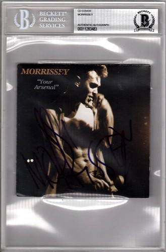 Morrissey signed autographed - signed,