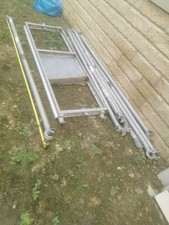 5 x Boss Youngman 2.1m Diagonal Blue Scaffold Tower Braces Poles