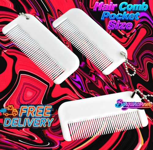 Pocket hair comb unisex - pocket,