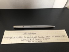 Vintage Sheaffer Imperial 444 Ballpoint Pen with Newly Fitted Refill