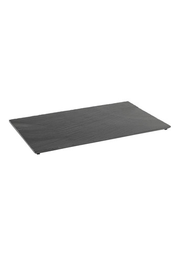 Black natural slate tray - natural,