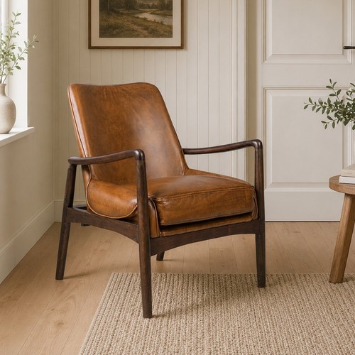 Tan brown genuine - tan, hide