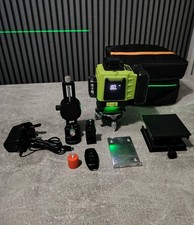 Laser Level, 4 x 360° 16 Lines Green Laser Level Self Leveling, Horizontal & V