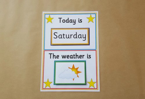 Children calendar days of - children's,