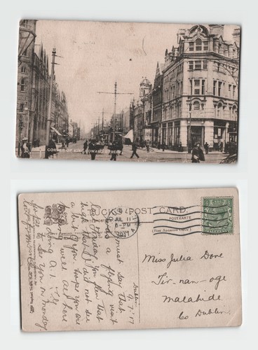 Postcard king edward street - postcard,