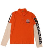 BENETTON Mens Graphic Rugby