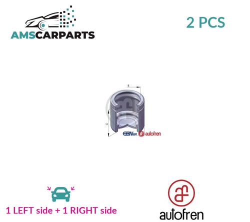 Brake caliper piston pair - brake,