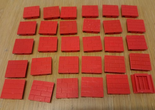 Bayko red bakelite - (plimpton),