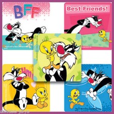 Tweety & Sylvester Stickers x 5 - Looney Tunes - BFF - Birthday Party Loot Bags