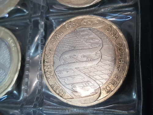 2003 two pound coin dna - 2003,