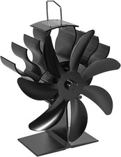 Wood Stove Fan 7 Blades Heat Powered Stove Fan 7LS