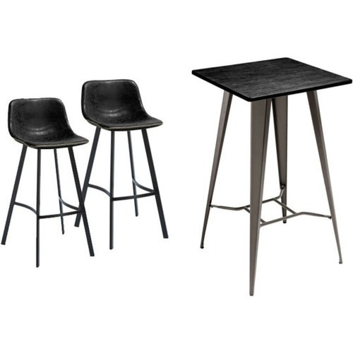 Belmont bar stool and tolix - bar,