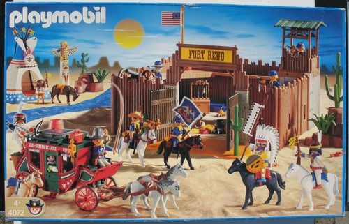 Playmobil 4072 fort reno - playmobil,