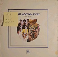 The Motown Story Volume One Vinyl Record VG/VG STML11301
