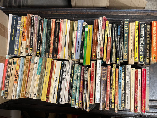 74x vintage paperback books - paperback,