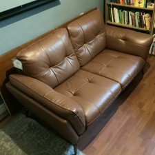 DFS: Harlan 3 Seater Leather