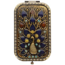  Vintage Peacock Mirror
