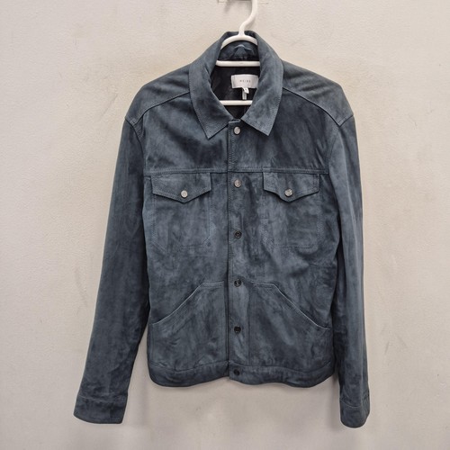 Reiss disco leather jacket - disco,