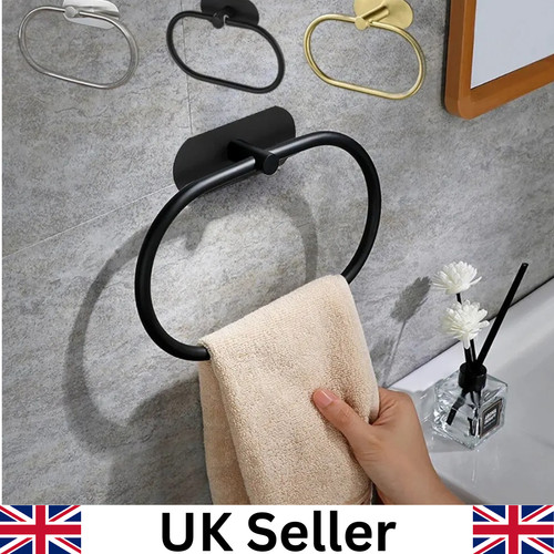Bathroom towel ring - bathroom,