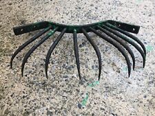 Antique Cast Iron Plough / Rake Unusual Garden Feature 28 Inches Width Heavy
