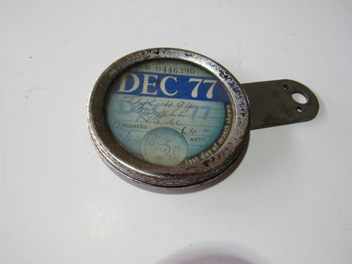 Rare vintage licence holder - rare,