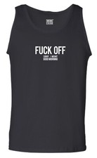 F**K Off Sorry Good Morning Vest Casualwear Rude Offensive Funny Gift Tank Top