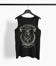 Black Sabbath - World Tour Poster Tank Top