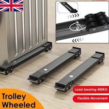 Pack of 2 Heavy Duty Appliance Rollers Trolley Washing Machine Dryer Easy Move