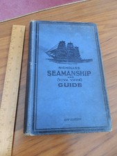 Nicolls Seamanship and Guide by A E Nicholls 1922