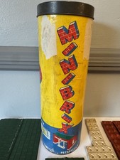 MINIBRIX - Rubber Building Bricks - complete with box - Vintage Lego 1940s