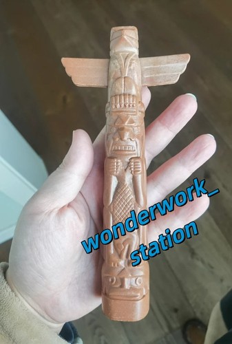 Playmobil indian brown totem - indian,