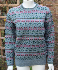 LAURA ASHLEY Vtg Shetland Fair